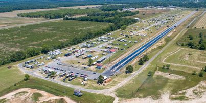 Drone Picture Dragstrip
